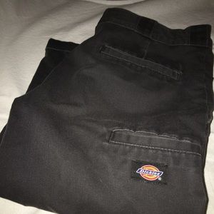 Black Dickies Skinny Straight Pants